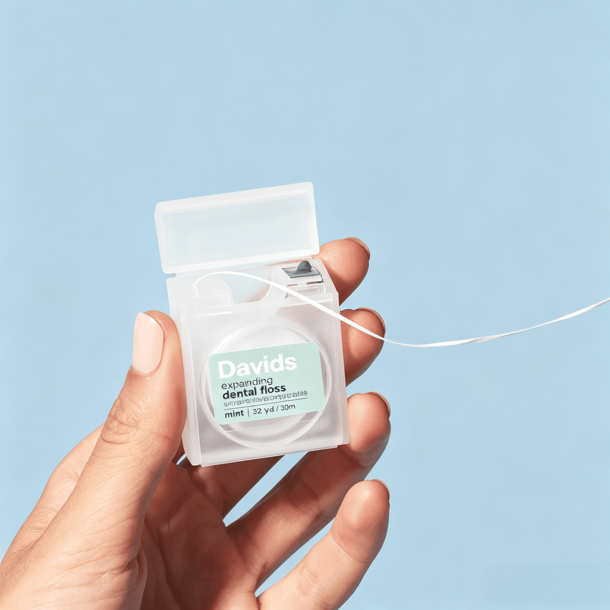 expanding dental floss