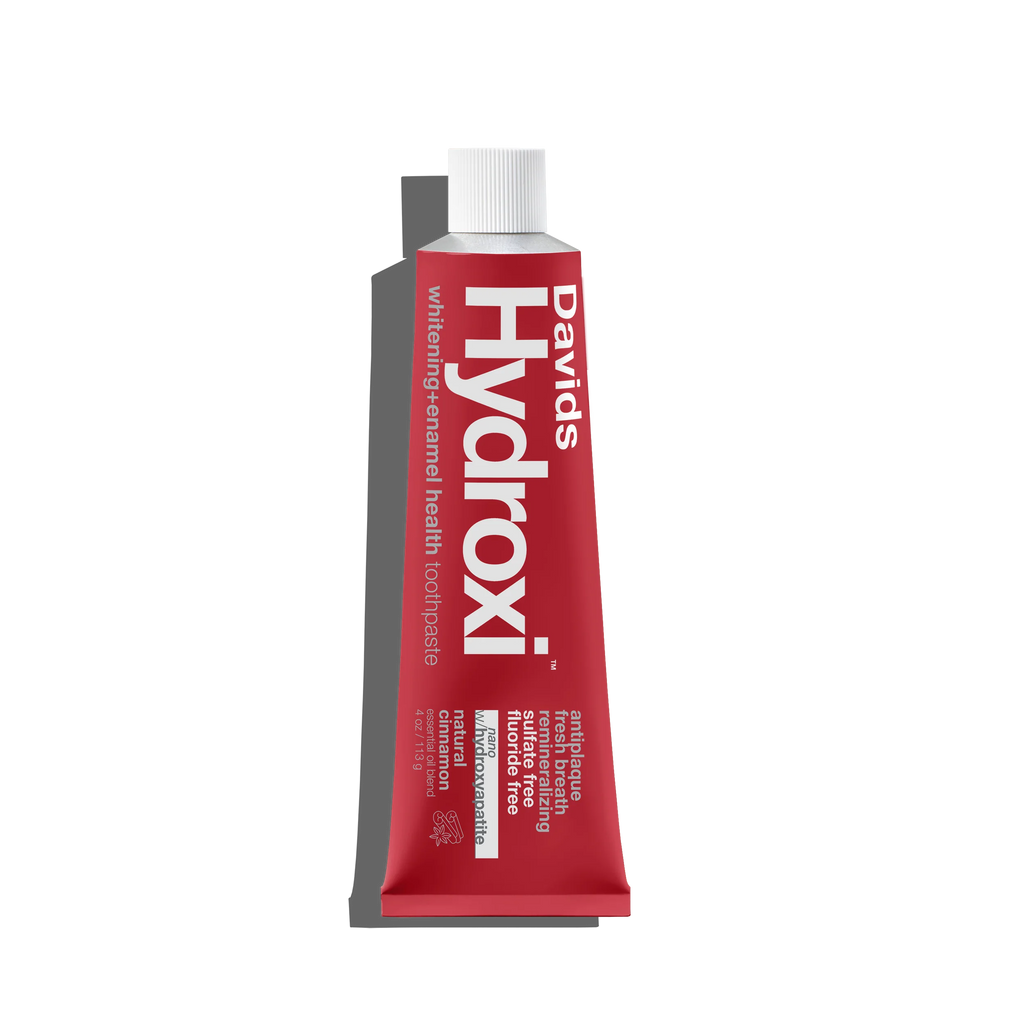 Davids Hydroxi™ whitening+enamel health nano hydroxyapatite premium toothpaste / cinnamon