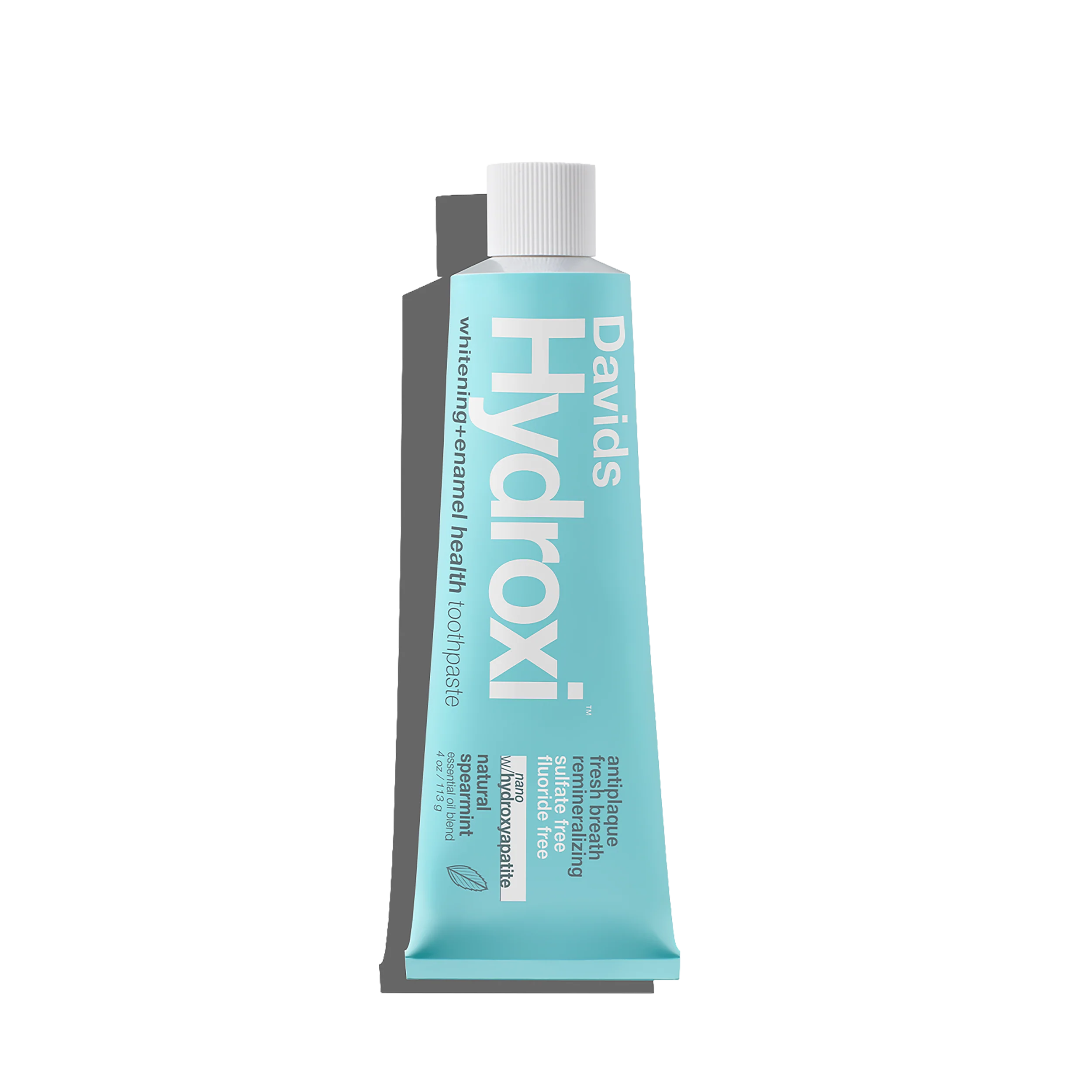 Davids Hydroxi™ whitening+enamel health nano hydroxyapatite premium toothpaste / spearmint