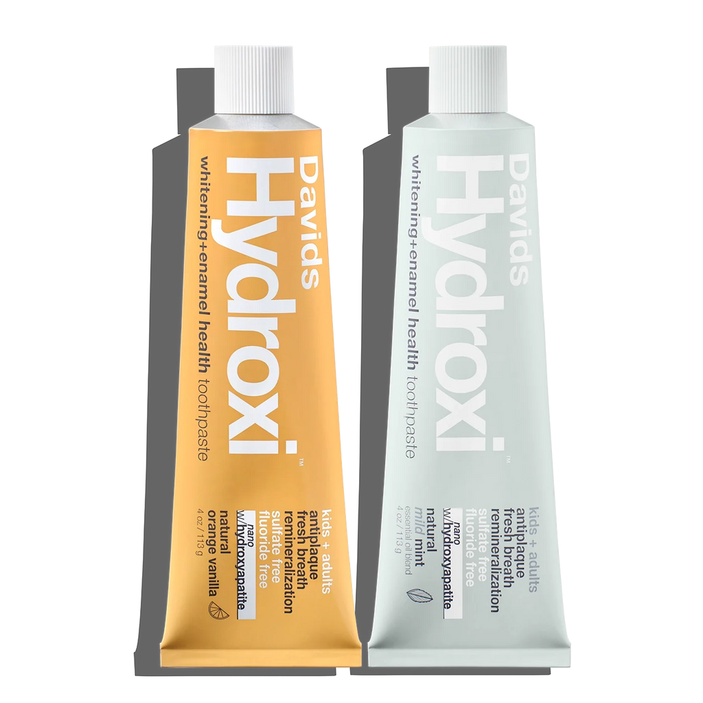 Davids kids + adults premium toothpaste / duo