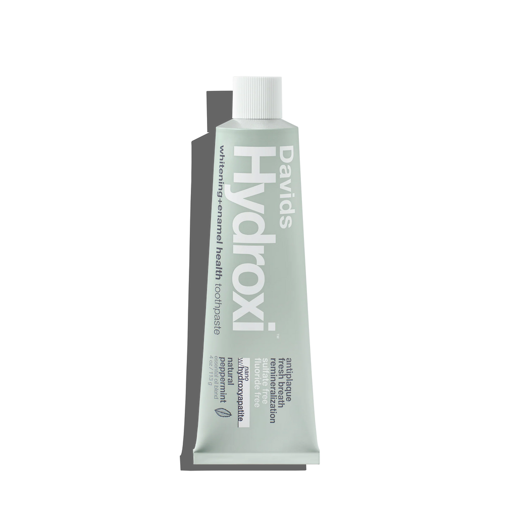 Davids Hydroxi™ whitening+enamel health nano hydroxyapatite premium toothpaste / peppermint