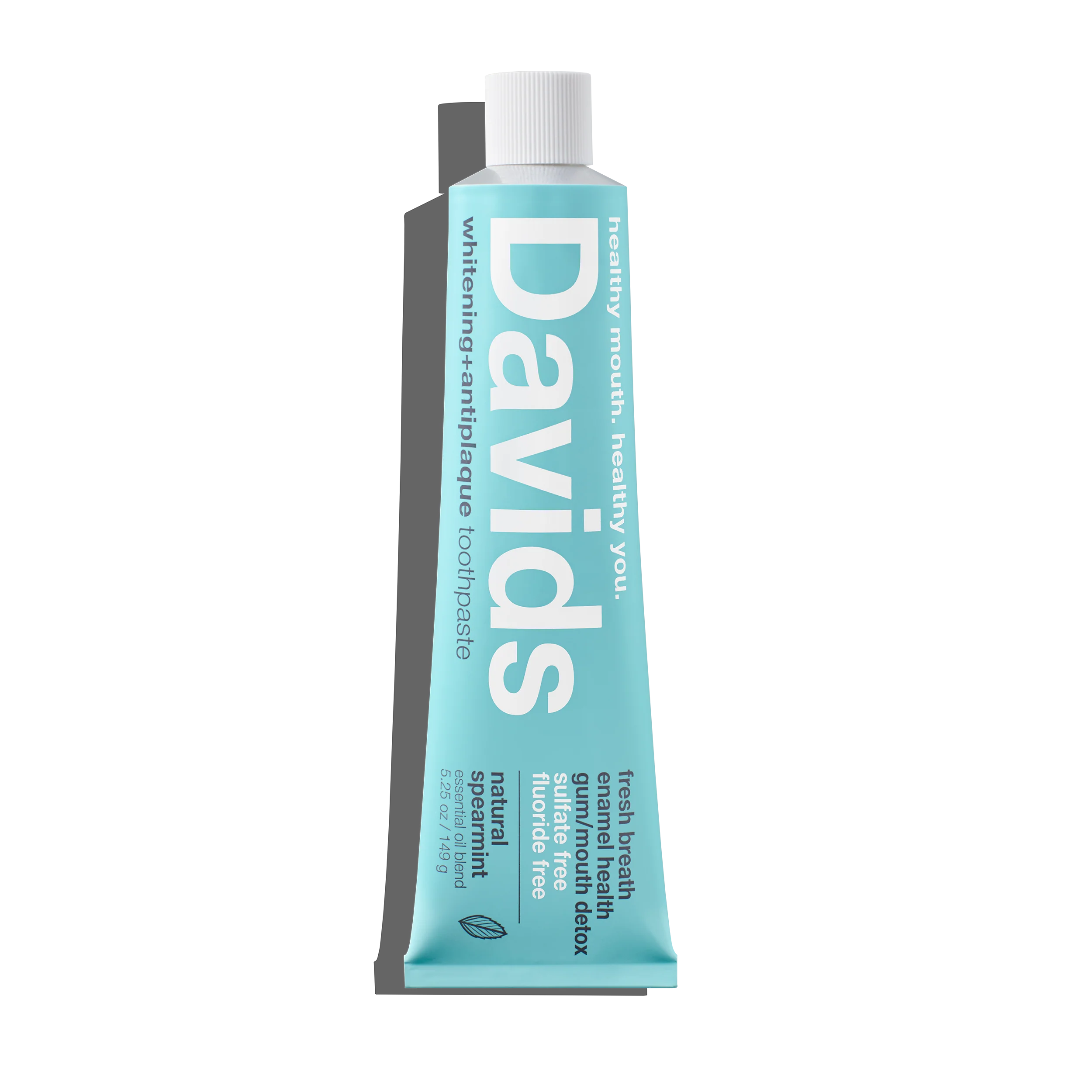 Davids premium toothpaste  /  spearmint