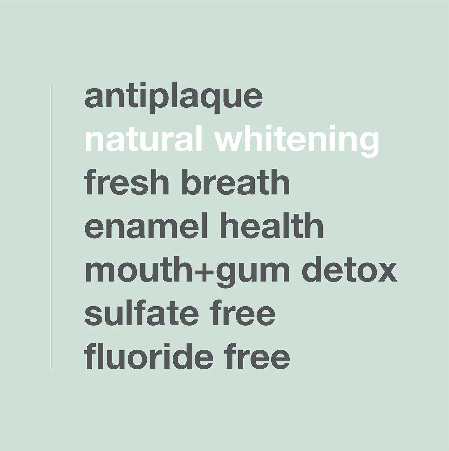 Davids premium toothpaste / charcoal+peppermint