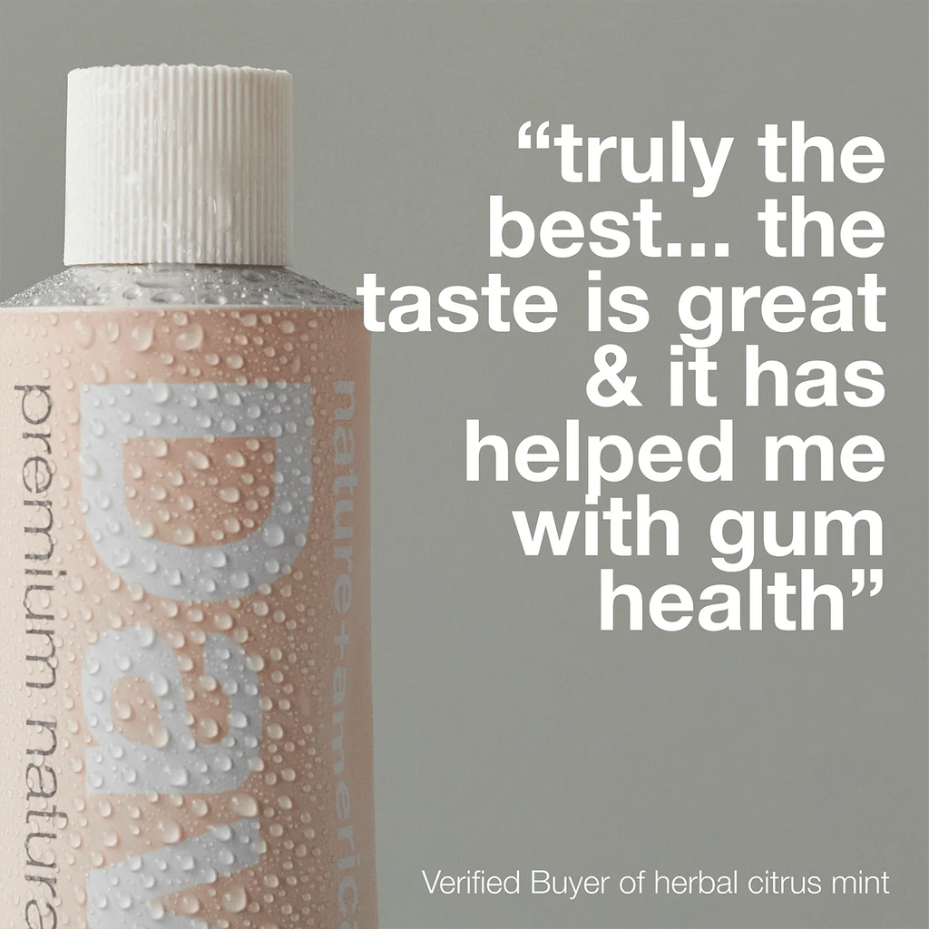 Davids fluoride free herbal citrus peppermint toothpaste