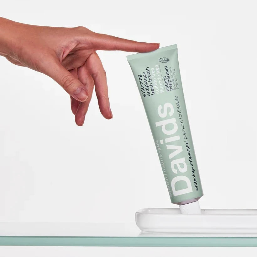 Davids premium toothpaste  /  peppermint