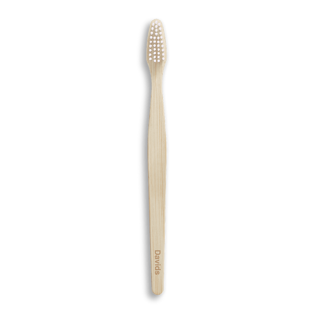 Davids premium bamboo toothbrush / adult soft / single