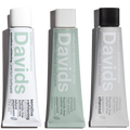 Davids travel size premium toothpaste / trial pack / 1.75 oz
